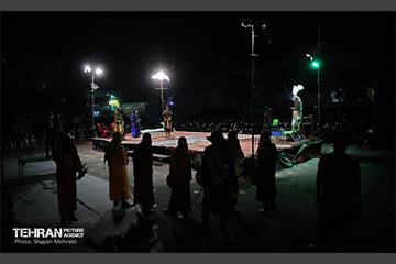 مراسم تعزیه خوانی شب عاشورا 12