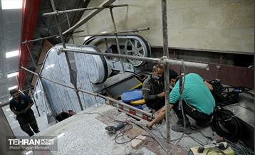 توسعه متروی تهران؛ ایستگاه شهید رضایی 44