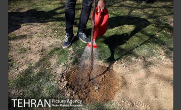 آیین درختکاری دوچرخه سواران تهران 16