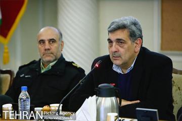 نشست شورای معاونین، مشاوران و شهرداران مناطق ۲۲گانه و مراسم تکریم و معارفه فرمانده یگان حفاظت شهرداری تهران 17