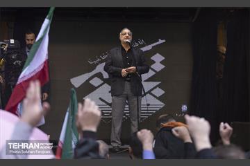 تجمع مردم تهران در محکومیت به شهادت رساندن سیدحسن نصرالله 34