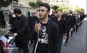 دسته عزاداری دانشگاه امام صادق(ع) در ظهر تاسوعا 27