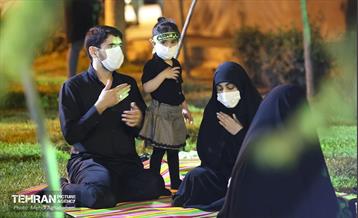 مراسم سوگواری شب دوم آقا اباعبدالله الحسین(ع) در منطقه 8