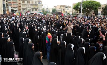 پردیس های فرهنگی شهرداری تهران در مسیر راهپیمایی روز قدس 16