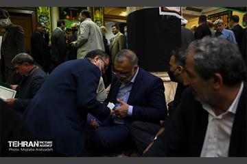 مراسم ترحیم والده سردار ذوالقدر