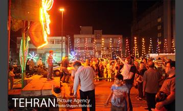 آذین بندی خیابانها در آستانه نیمه شعبان  26