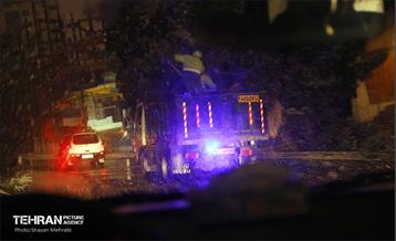 بازدید معاون خدمات شهری از سایت‌های برف‌روبی شهرداری تهران 31