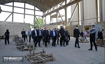 بازدید معاون علمی و فناوری رئیس‌جمهور از کارخانه سیمان ری 13