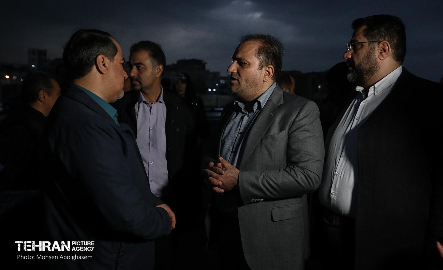 بازدید کمیسیون برنامه و بودجه شورای شهر از پروژه‌های منطقه 4 38