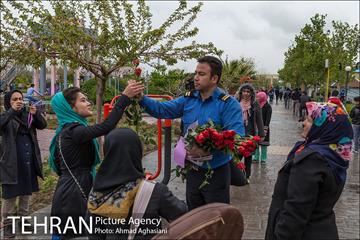 روز طبیعت بارانی در بوستان رازی 28