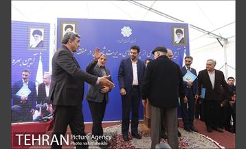 آیین بهره برداری از پروژه مدیریت شهری در منطقه 20 26