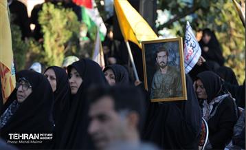 دومین سالگرد شهادت شهید آرمان علی وردی با شعار «آرمان روح‌الله آغاز نصرالله» 11