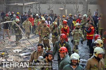 ساختمان پلاسکو فرو ریخت-1 38