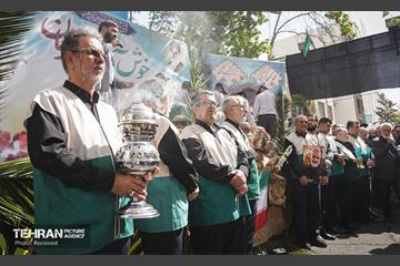 تشییع پیکر مطهر شهید محمد حسن زارعی در منطقه ۸ 14