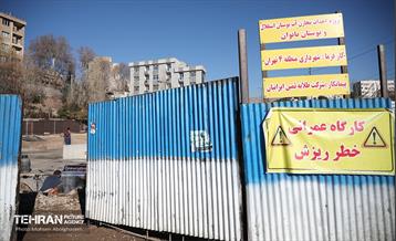 احداث مخازن آب بوستان بانوان