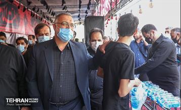 حضور شهردار تهران در مراسم پیاده روی جاماندگان اربعین حسینی 5