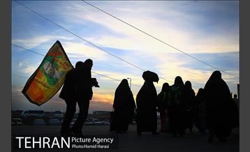 زائران اربعین حسینی در مرز شلمچه 32