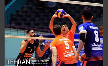 دیدار تیم های والیبال سایپا و شهرداری ورامین 21