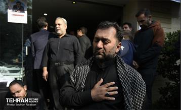 مراسم وداع با پیکر مطهر شهید عملیات تروریستی حرم شاهچراغ (ع) 15