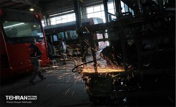 به وقت خدمت؛ بازآمادسازی اتوبوس‌های شهری تهران 7
