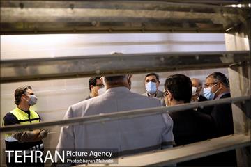 بازدید شهردار تهران از خط 6 مترو تهران 22