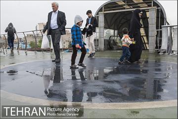 باران بهاری در تهران 30