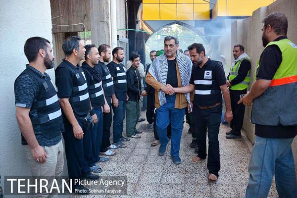 بازدید شهردار تهران از اسکان کارگران شهرداری در کربلا 4