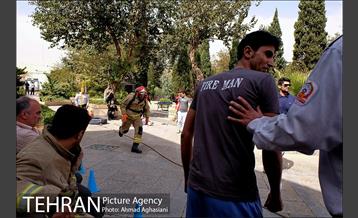 مسابقات عملیاتی ورزشی آتش نشانان تهران 12