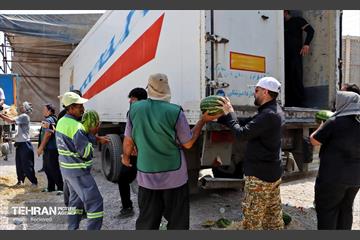 خدمات شهرداری تهران در مرز مهران 22