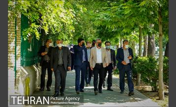 بازدید مهندس مصطفی کاظمی از محور ولیعصر عج ( تجریش-راه آهن) 9