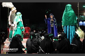 مراسم تعزیه خوانی شب عاشورا 7