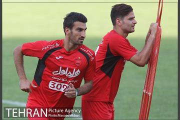 تمرین تیم فوتبال پرسپولیس 17