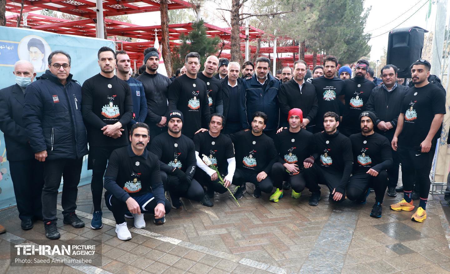 مراسم نهمین سالگرد شهدای آتش نشان حادثه ساختمان پلاسکو 1