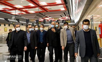 افتتاحیه ایستگاه تقاطعی توحید 6