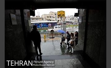 بارش باران بهاری در تهران 30