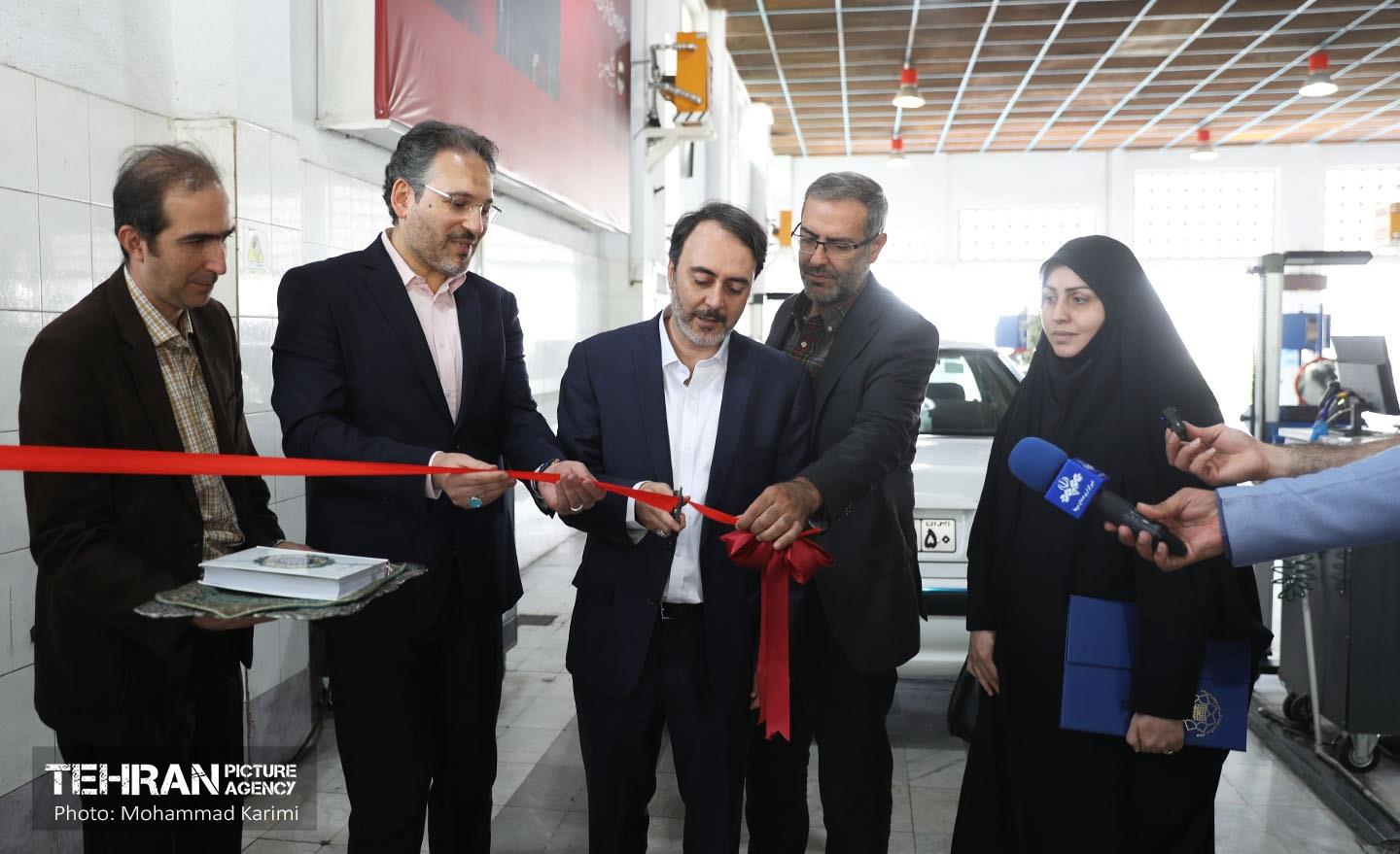 آیین رونمایی از تجهیزات نوین سنجش آلایندگی خودروها 2