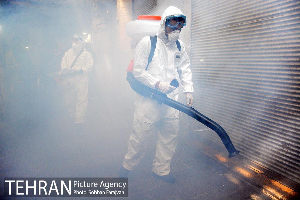 ضدعفونی و پاکسازی بازار تجریش-2 18