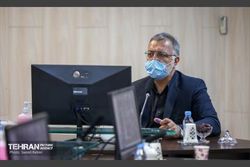 حضور شهردار تهران در مرکز کنترل ترافیک شهرداری تهران 12