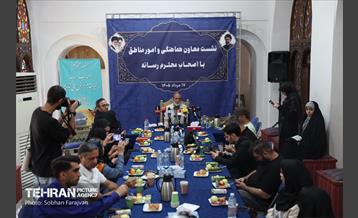 نشست خبری معاون هماهنگی و امور مناطق شهرداری تهران 19