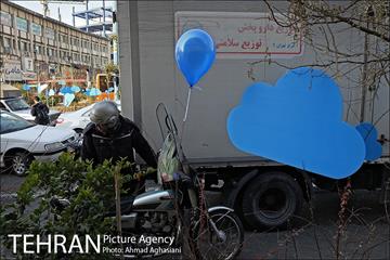 برپایی مراسم روز هوای پاک در میدان ونک 15
