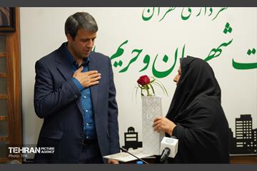 آیین رونمایی از تابلو شرکت شهربان و حریم‌بان شهرداری تهران 14