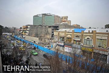 بازگشایی خیابان جمهوری پس از حادثه پلاسکو 3