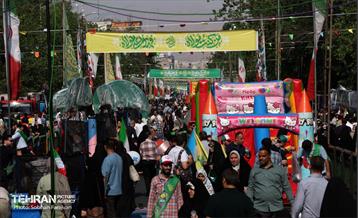 مهمانی ۱۰ کیلومتری عید غدیر در تهران - 3 74