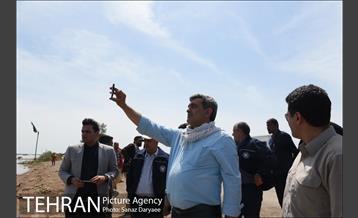بازدید شهردار تهران از بخش سیل زده بستان خوزستان 24
