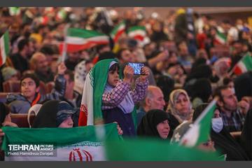 اکران عمومی فوتبال ایران_آمریکا در برج میلاد تهران  20