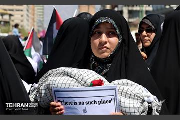 راهپیمایی روز قدس در پایتخت - 4 1