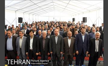 مراسم بهره برداری از پروژه زیر گذر جوادیه 4