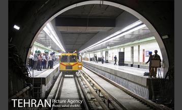 بازدید شهردار تهران از خط ۷ مترو  20