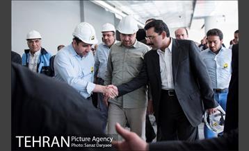 بازدید شهردار تهران از پایانه خط 6 مترو تهران -3 9