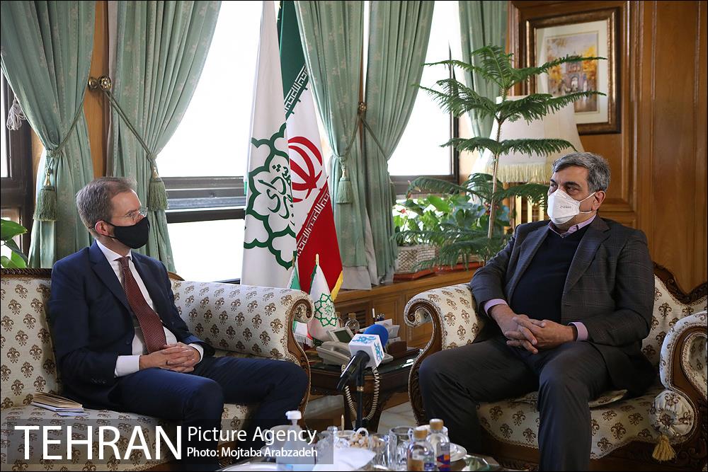 دیدار شهردار تهران با سفیر نروژ 9